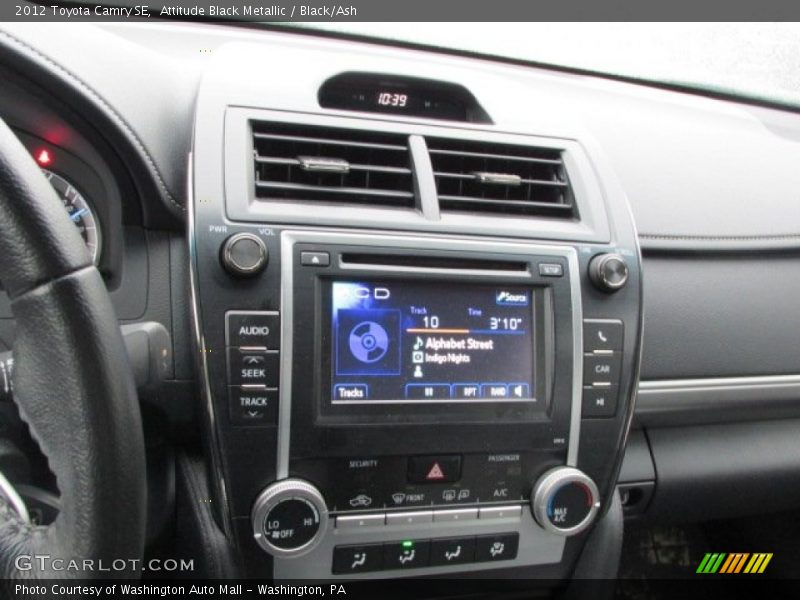 Attitude Black Metallic / Black/Ash 2012 Toyota Camry SE