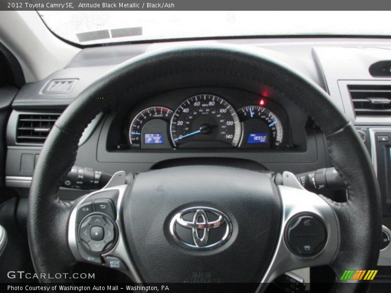 Attitude Black Metallic / Black/Ash 2012 Toyota Camry SE