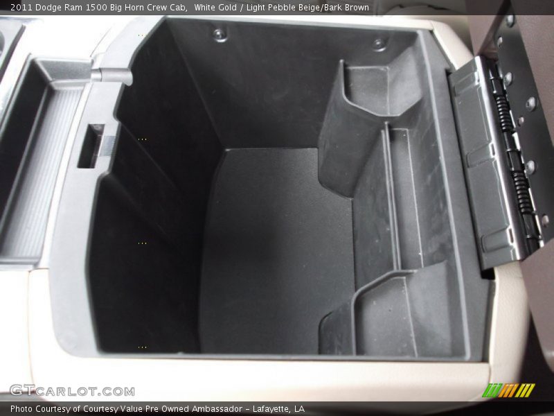 White Gold / Light Pebble Beige/Bark Brown 2011 Dodge Ram 1500 Big Horn Crew Cab