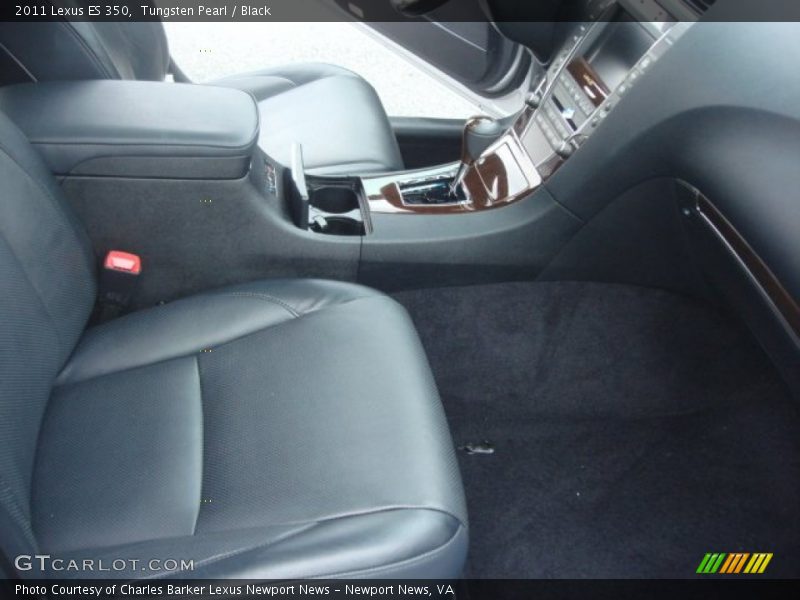 Tungsten Pearl / Black 2011 Lexus ES 350