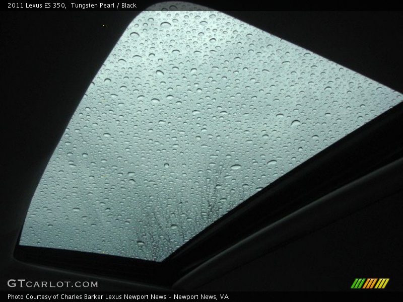 Tungsten Pearl / Black 2011 Lexus ES 350