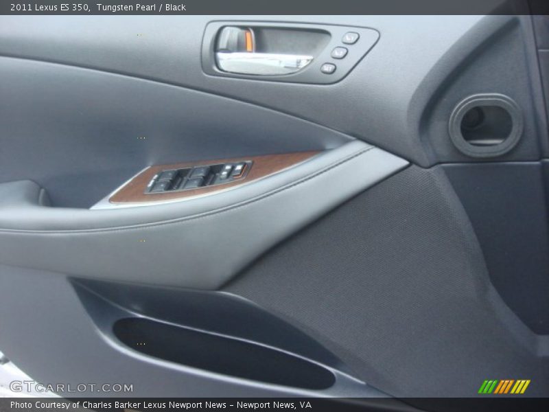 Tungsten Pearl / Black 2011 Lexus ES 350