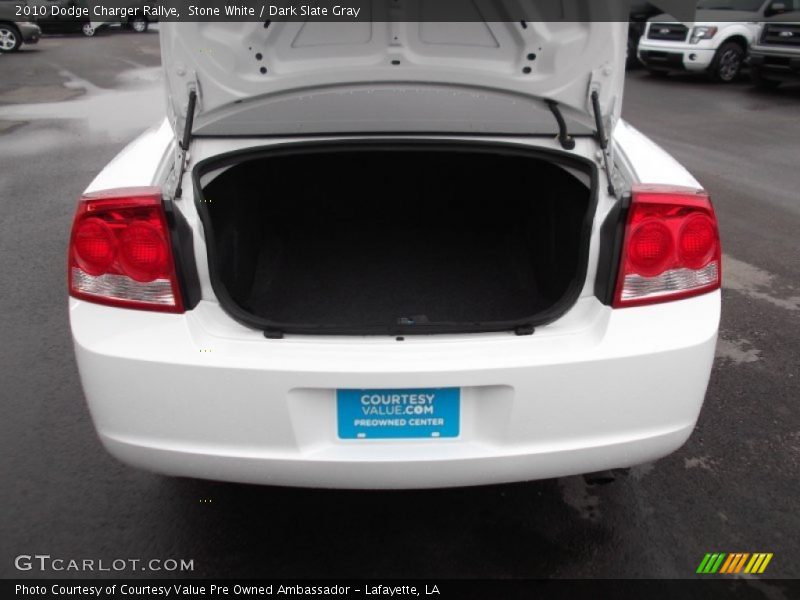 Stone White / Dark Slate Gray 2010 Dodge Charger Rallye