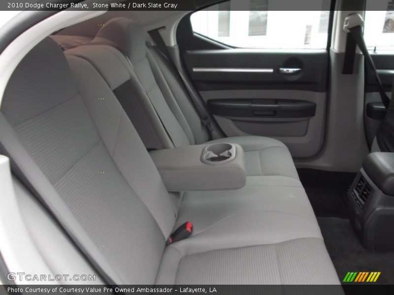 Stone White / Dark Slate Gray 2010 Dodge Charger Rallye