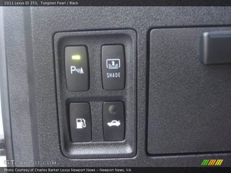 Tungsten Pearl / Black 2011 Lexus ES 350