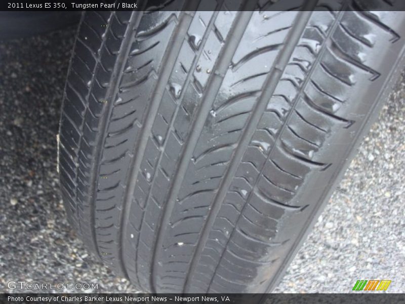 Tungsten Pearl / Black 2011 Lexus ES 350