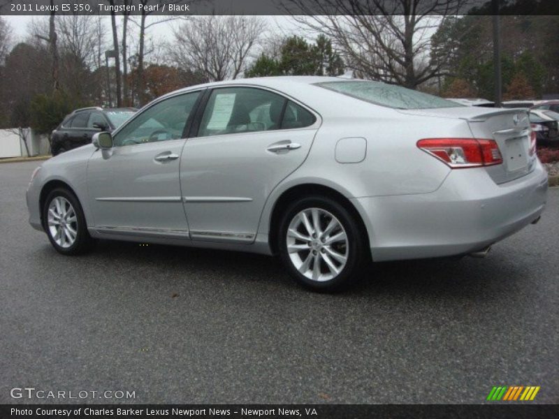 Tungsten Pearl / Black 2011 Lexus ES 350