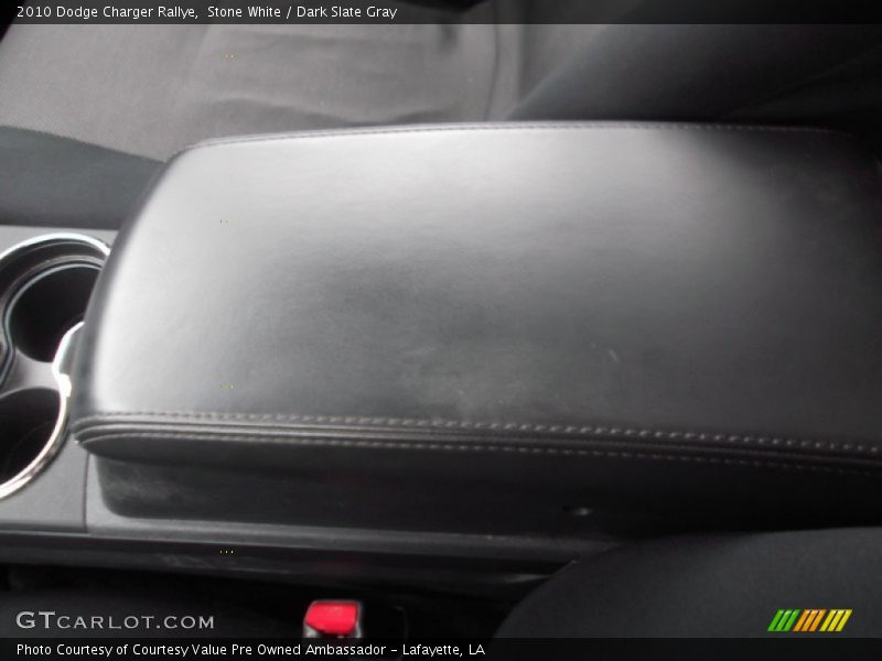 Stone White / Dark Slate Gray 2010 Dodge Charger Rallye