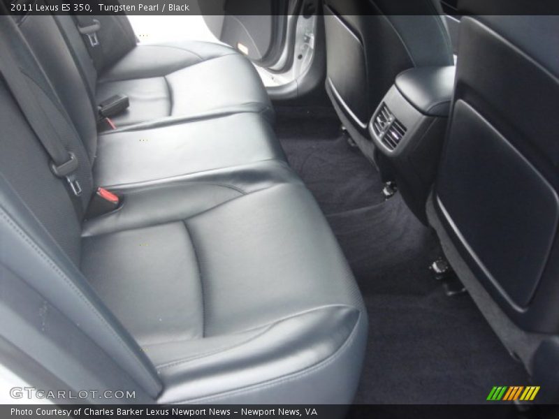 Tungsten Pearl / Black 2011 Lexus ES 350