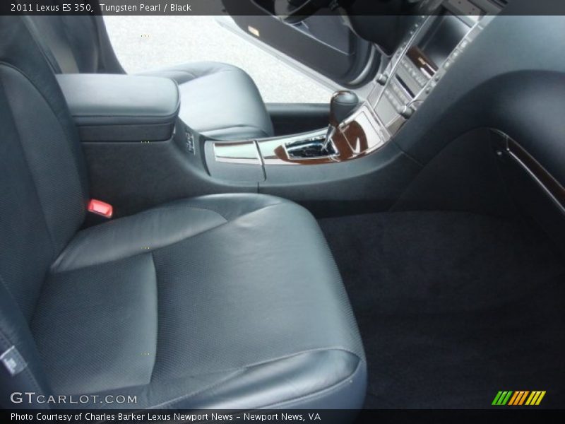 Tungsten Pearl / Black 2011 Lexus ES 350