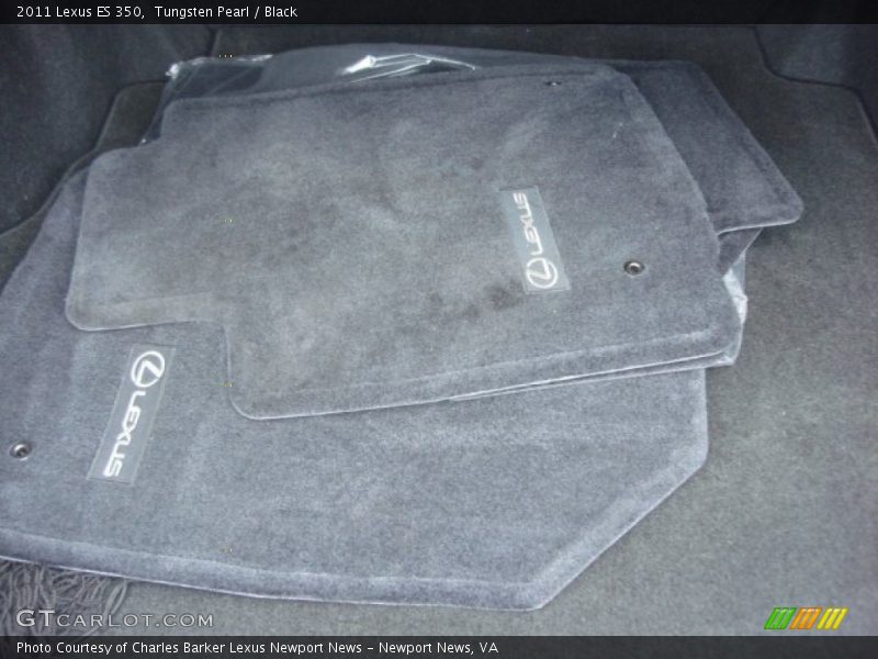 Tungsten Pearl / Black 2011 Lexus ES 350