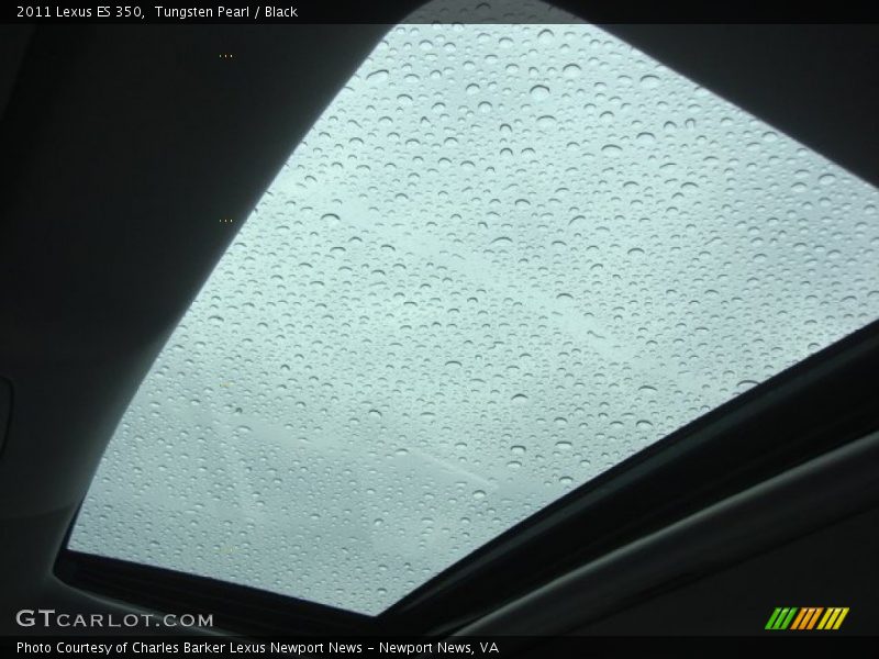 Tungsten Pearl / Black 2011 Lexus ES 350