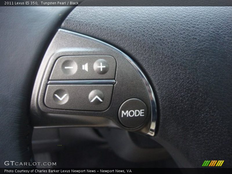 Tungsten Pearl / Black 2011 Lexus ES 350