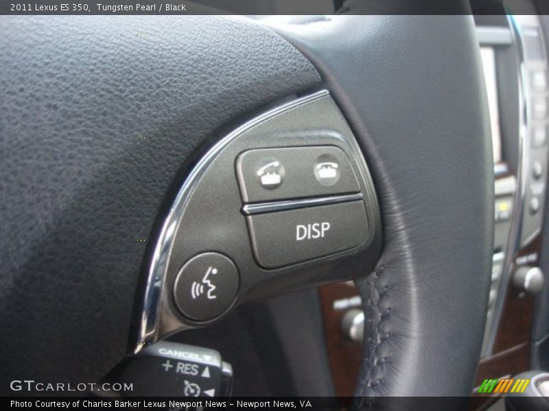 Tungsten Pearl / Black 2011 Lexus ES 350
