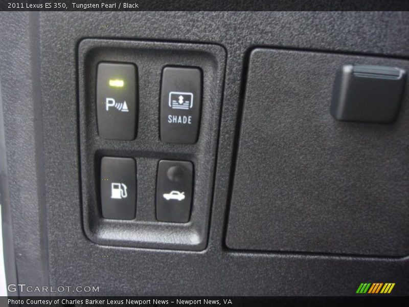 Tungsten Pearl / Black 2011 Lexus ES 350