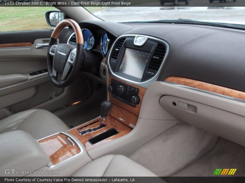 Bright White / Dark Frost Beige/Light Frost Beige 2012 Chrysler 300 C