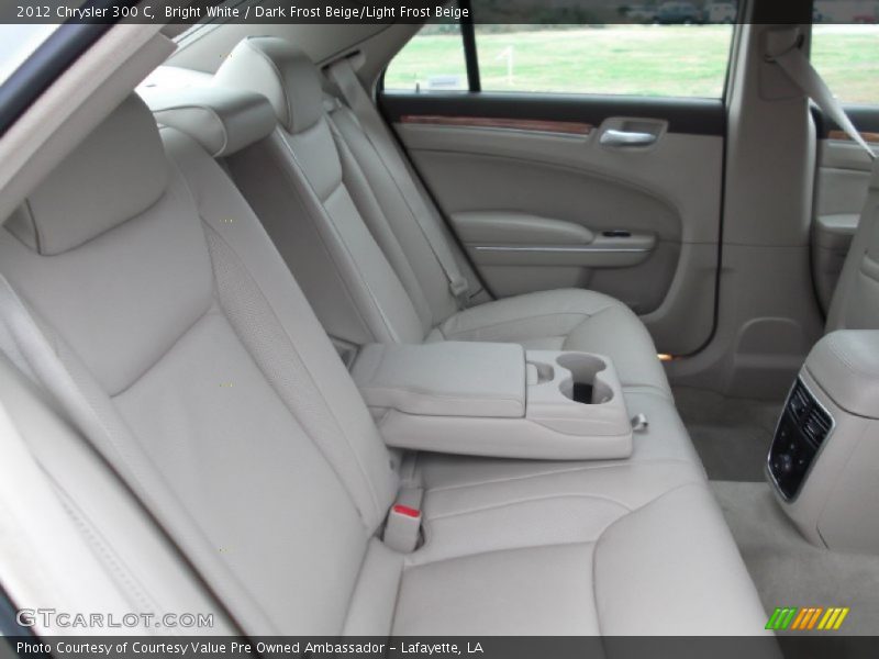 Bright White / Dark Frost Beige/Light Frost Beige 2012 Chrysler 300 C