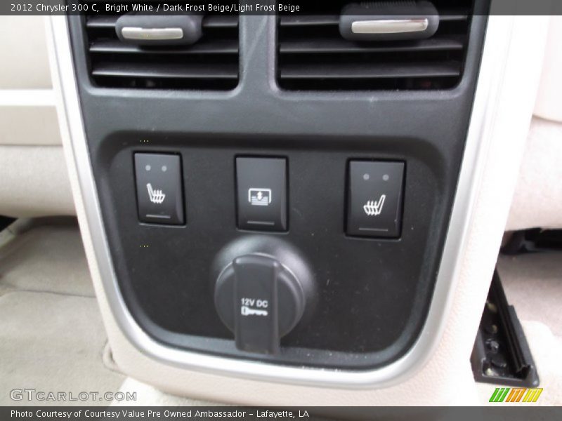 Bright White / Dark Frost Beige/Light Frost Beige 2012 Chrysler 300 C