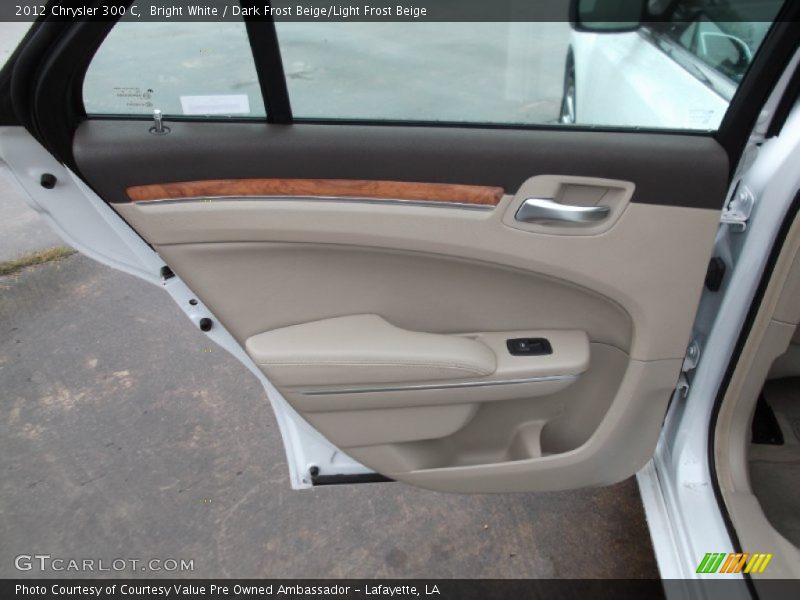 Bright White / Dark Frost Beige/Light Frost Beige 2012 Chrysler 300 C