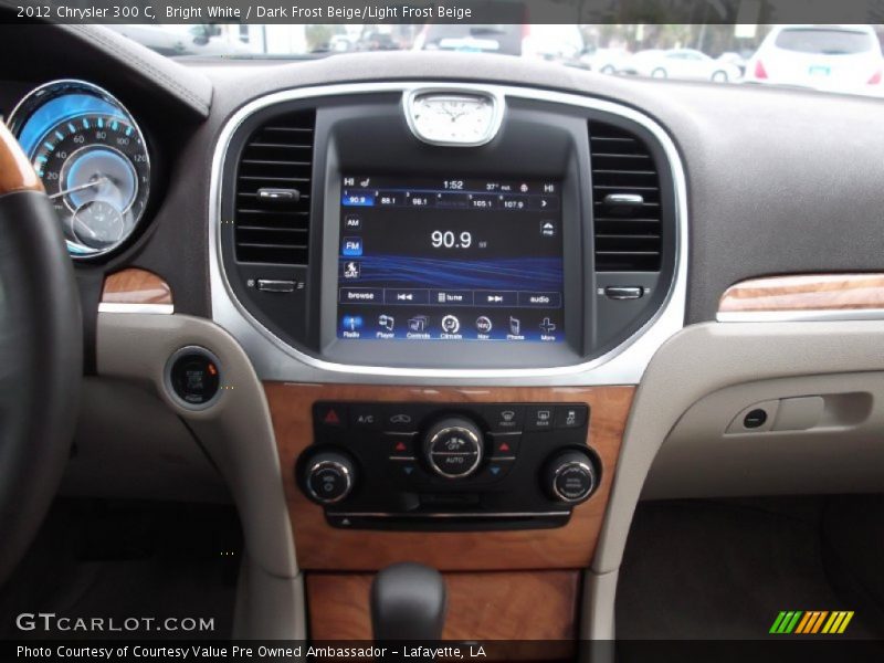 Bright White / Dark Frost Beige/Light Frost Beige 2012 Chrysler 300 C