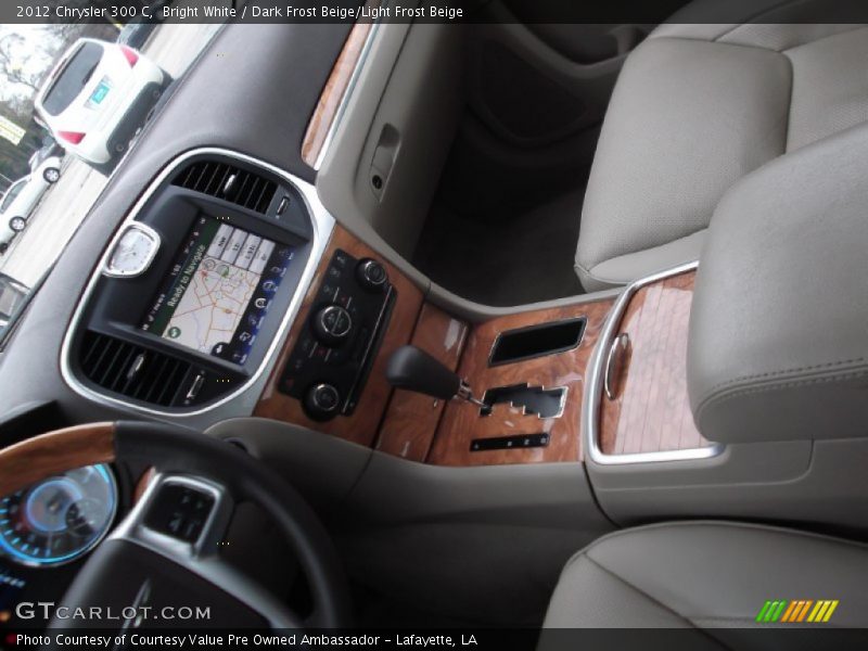 Bright White / Dark Frost Beige/Light Frost Beige 2012 Chrysler 300 C