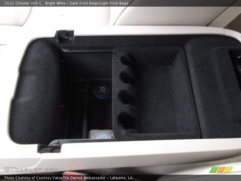 Bright White / Dark Frost Beige/Light Frost Beige 2012 Chrysler 300 C