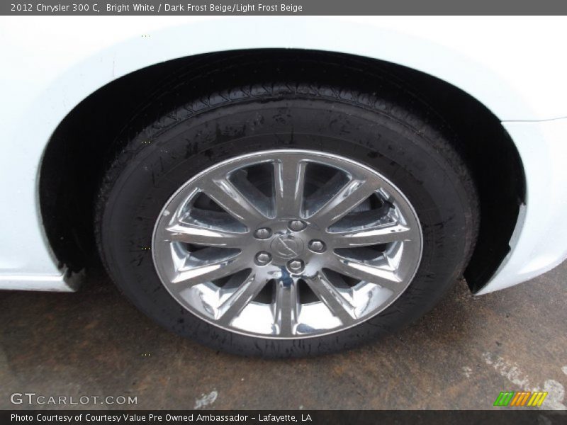 Bright White / Dark Frost Beige/Light Frost Beige 2012 Chrysler 300 C