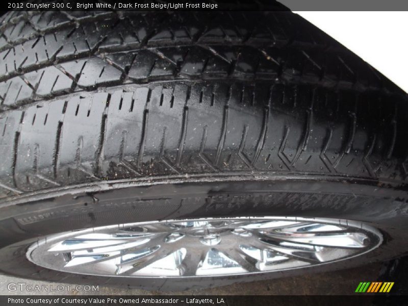 Bright White / Dark Frost Beige/Light Frost Beige 2012 Chrysler 300 C