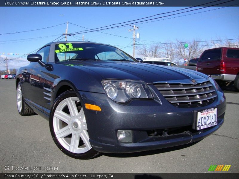 Machine Gray / Dark Slate Gray/Medium Slate Gray 2007 Chrysler Crossfire Limited Coupe