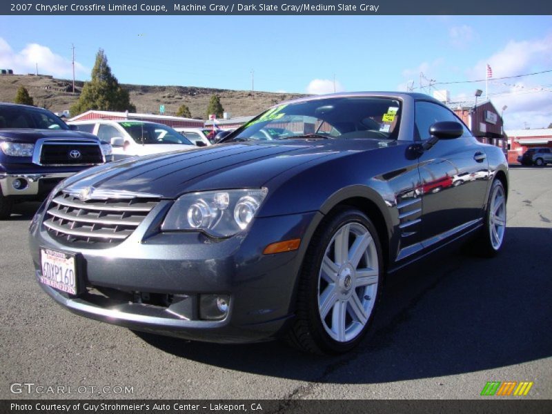 Machine Gray / Dark Slate Gray/Medium Slate Gray 2007 Chrysler Crossfire Limited Coupe