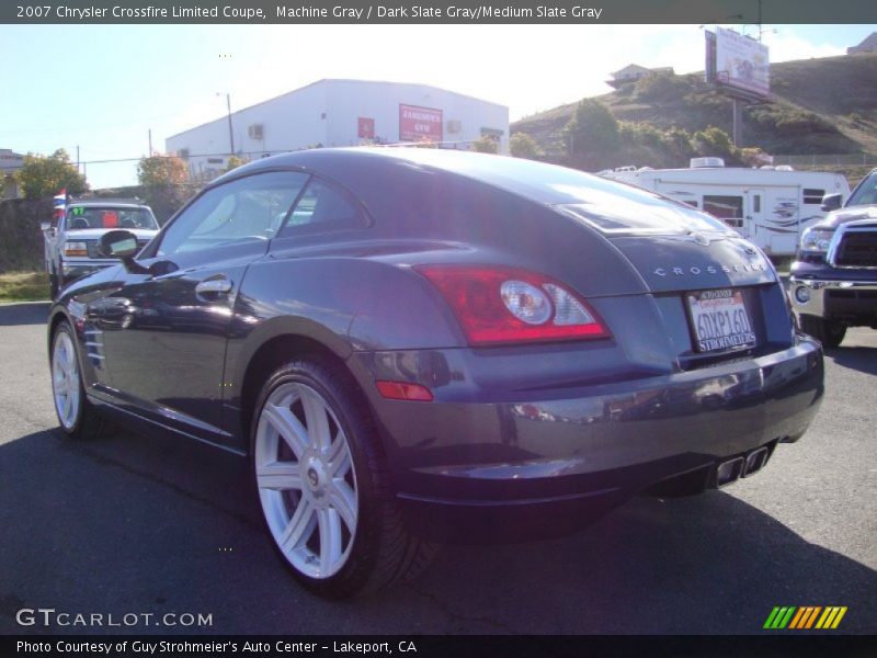 Machine Gray / Dark Slate Gray/Medium Slate Gray 2007 Chrysler Crossfire Limited Coupe