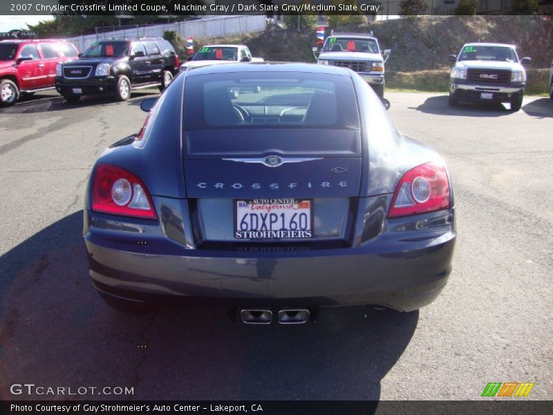 Machine Gray / Dark Slate Gray/Medium Slate Gray 2007 Chrysler Crossfire Limited Coupe