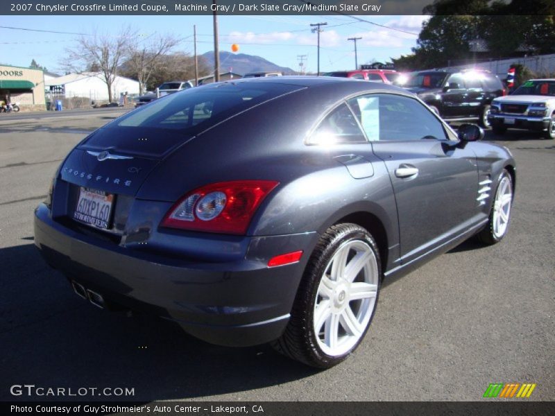 Machine Gray / Dark Slate Gray/Medium Slate Gray 2007 Chrysler Crossfire Limited Coupe