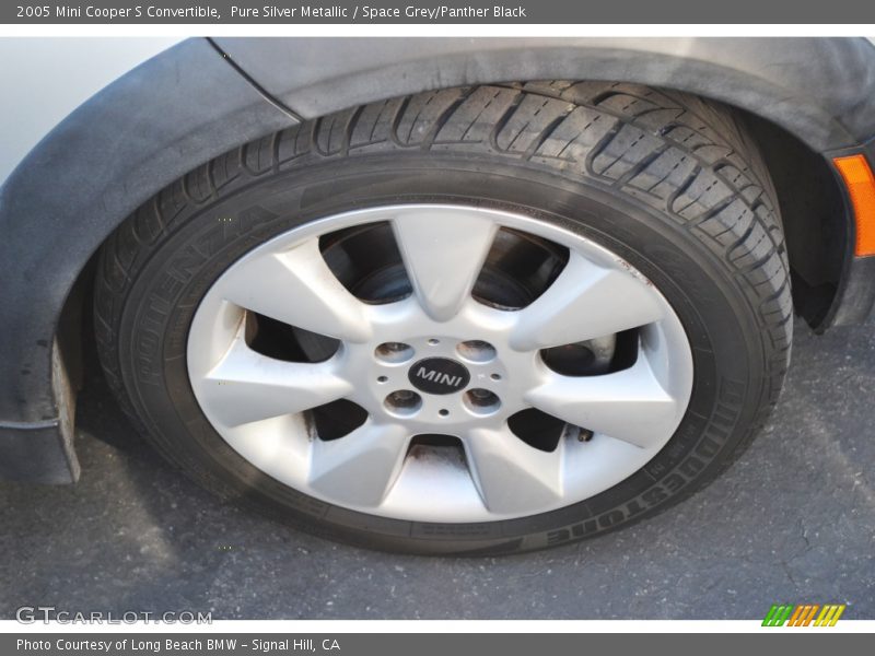 Pure Silver Metallic / Space Grey/Panther Black 2005 Mini Cooper S Convertible