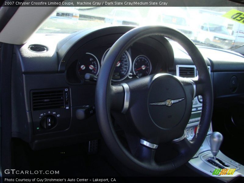 Machine Gray / Dark Slate Gray/Medium Slate Gray 2007 Chrysler Crossfire Limited Coupe