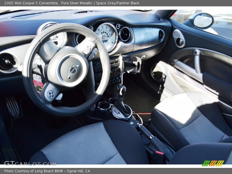 Pure Silver Metallic / Space Grey/Panther Black 2005 Mini Cooper S Convertible