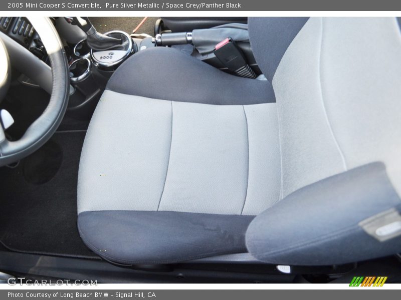 Pure Silver Metallic / Space Grey/Panther Black 2005 Mini Cooper S Convertible