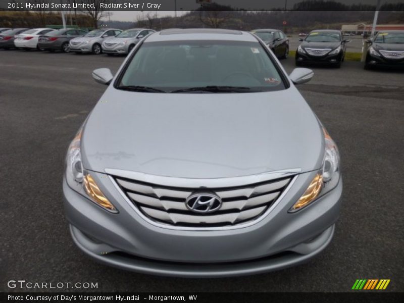 Radiant Silver / Gray 2011 Hyundai Sonata Limited