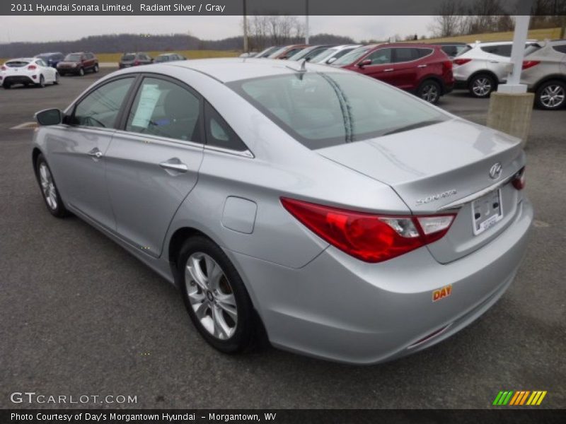 Radiant Silver / Gray 2011 Hyundai Sonata Limited
