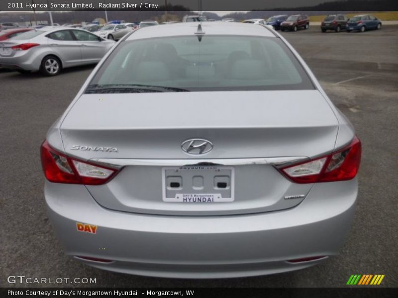 Radiant Silver / Gray 2011 Hyundai Sonata Limited