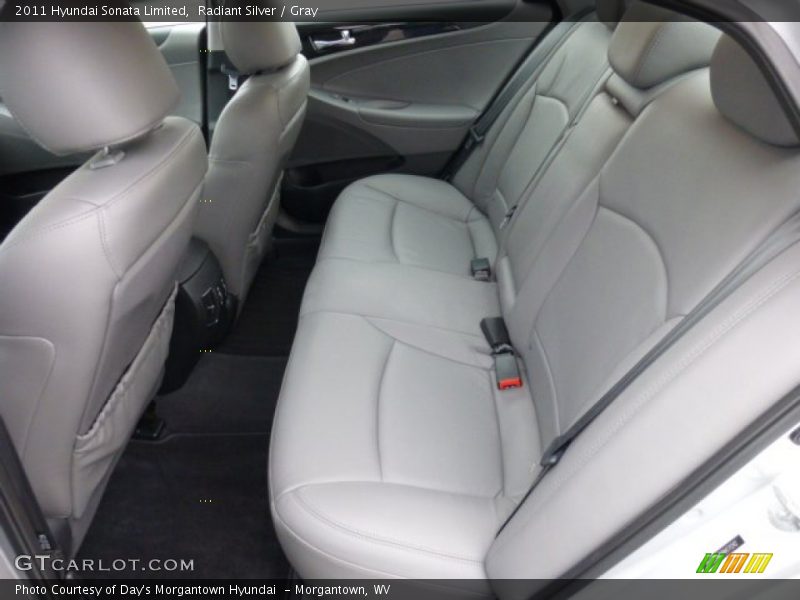 Radiant Silver / Gray 2011 Hyundai Sonata Limited