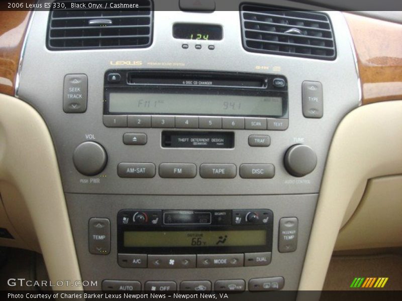 Controls of 2006 ES 330