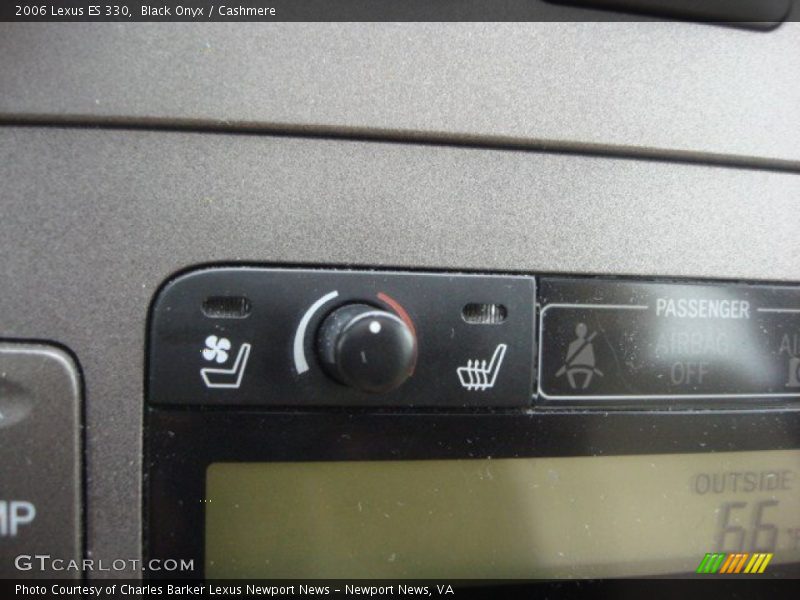 Black Onyx / Cashmere 2006 Lexus ES 330