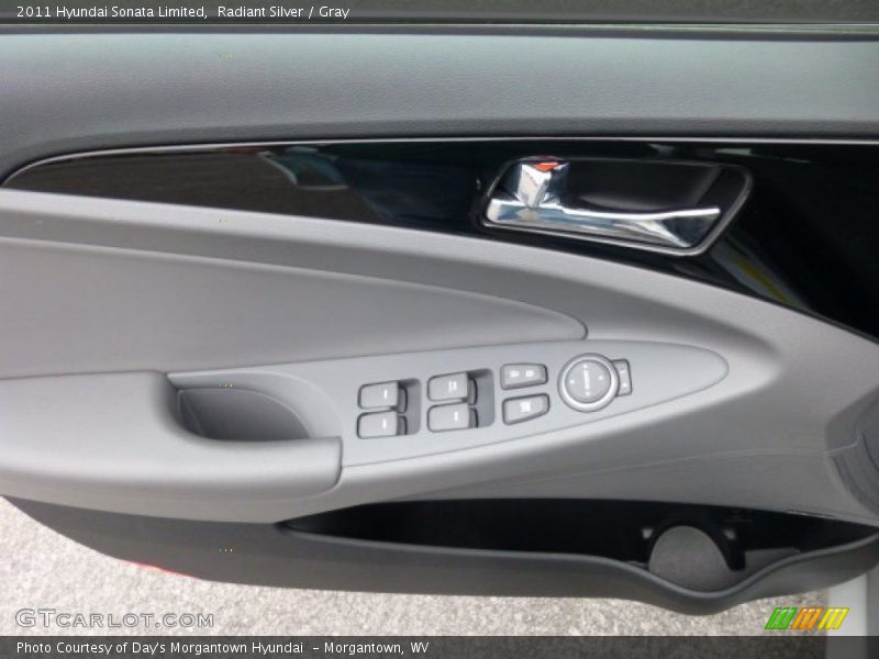 Radiant Silver / Gray 2011 Hyundai Sonata Limited