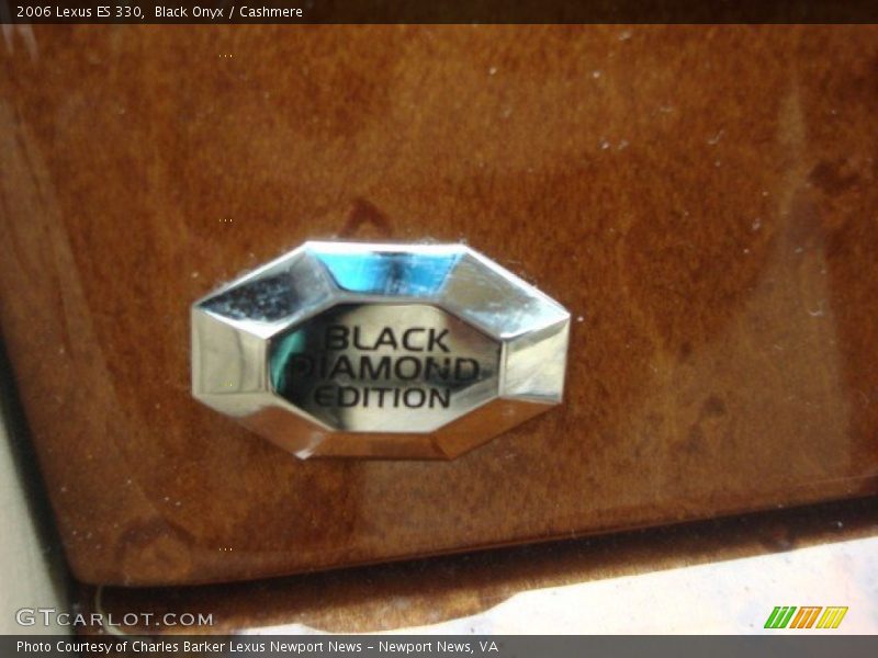 Black Onyx / Cashmere 2006 Lexus ES 330
