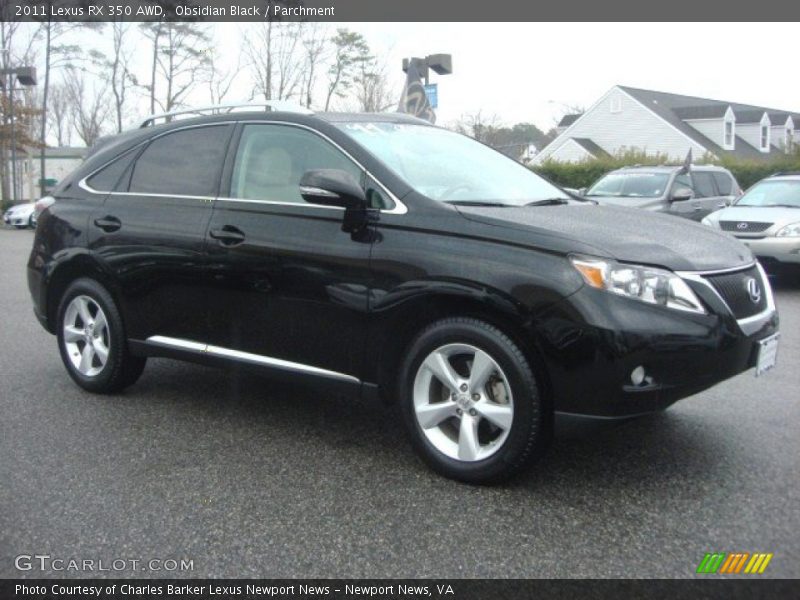 Obsidian Black / Parchment 2011 Lexus RX 350 AWD