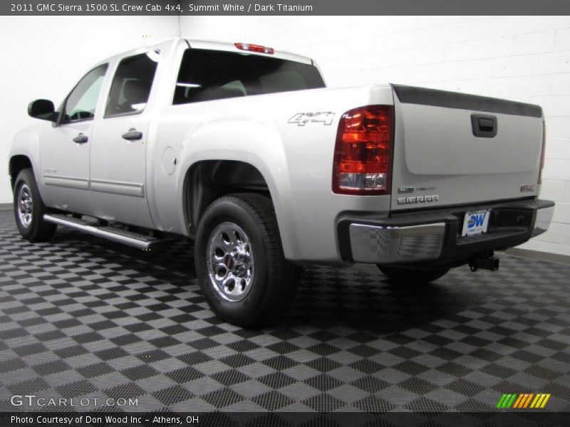 Summit White / Dark Titanium 2011 GMC Sierra 1500 SL Crew Cab 4x4