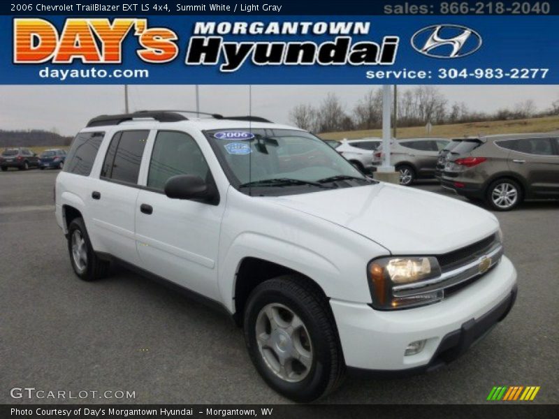 Summit White / Light Gray 2006 Chevrolet TrailBlazer EXT LS 4x4