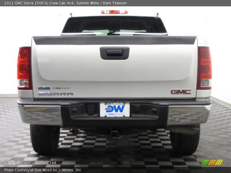 Summit White / Dark Titanium 2011 GMC Sierra 1500 SL Crew Cab 4x4