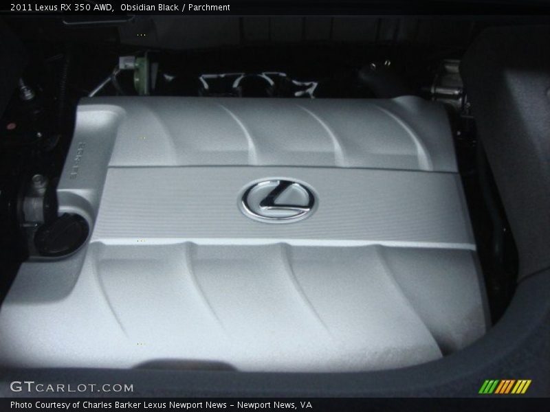 Obsidian Black / Parchment 2011 Lexus RX 350 AWD